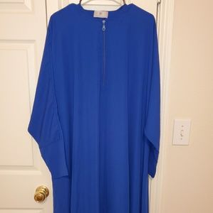 Royal Blue Abaya Islamic Dress Maxi